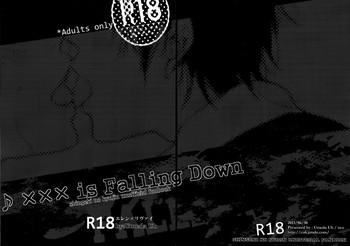 is falling down cover